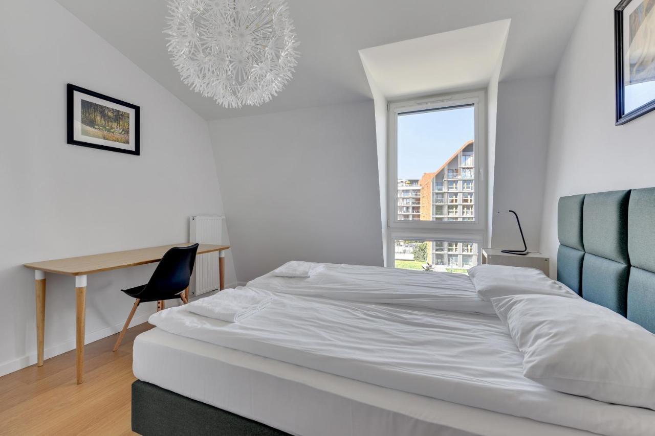Grano Flats Gdansk - Riverfront Apartment Kültér fotó